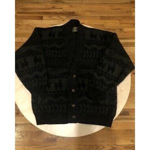 Tejidos Ruminahui Wool Native Tribal Cardigan